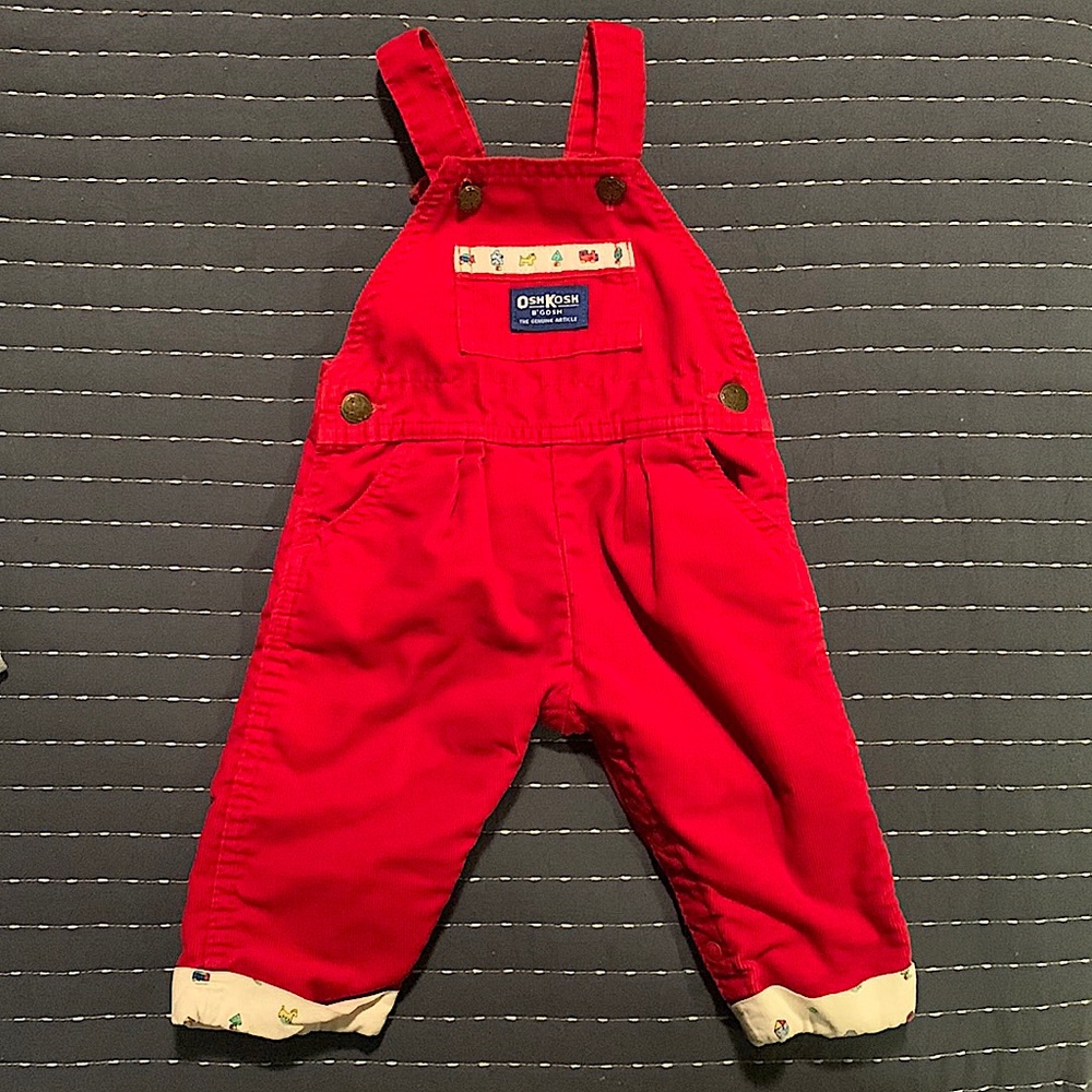 OshKosh B’Gosh Corduroy Overalls - like new